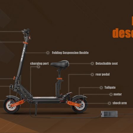 KUKIRIN G MAX Electric Scooter Off road Pneumatic Tires