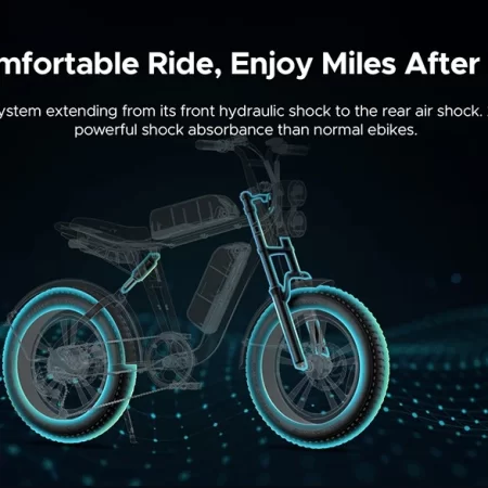 ENGWE M Electric Bike Fat Tires White p