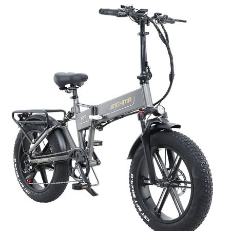 JINGHMA R W V Ah Electric Bicycle with Batteries