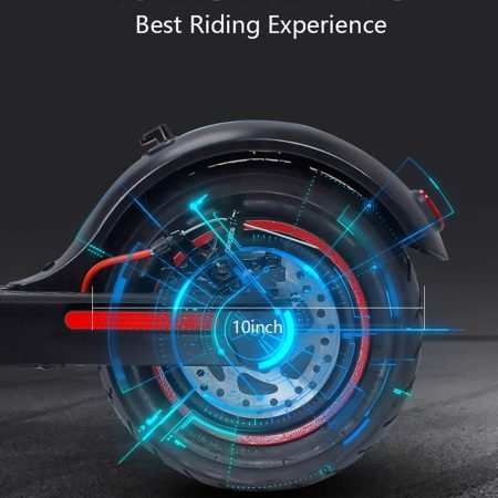 CMSBIKE V Electric Scooter Air Tires Black