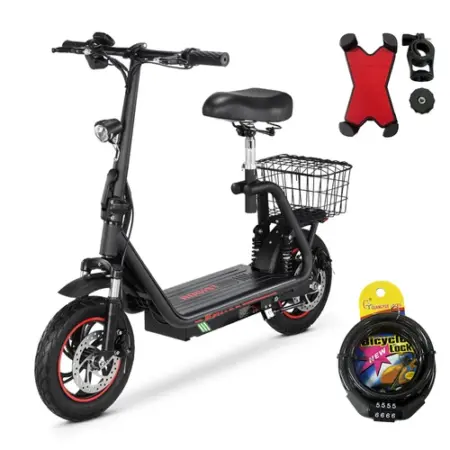 bogist m pro s inch electric scooter with seat eb w p
