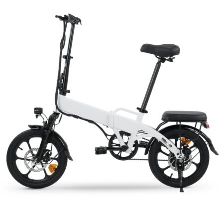 iscooterUwhiteelectricbike x