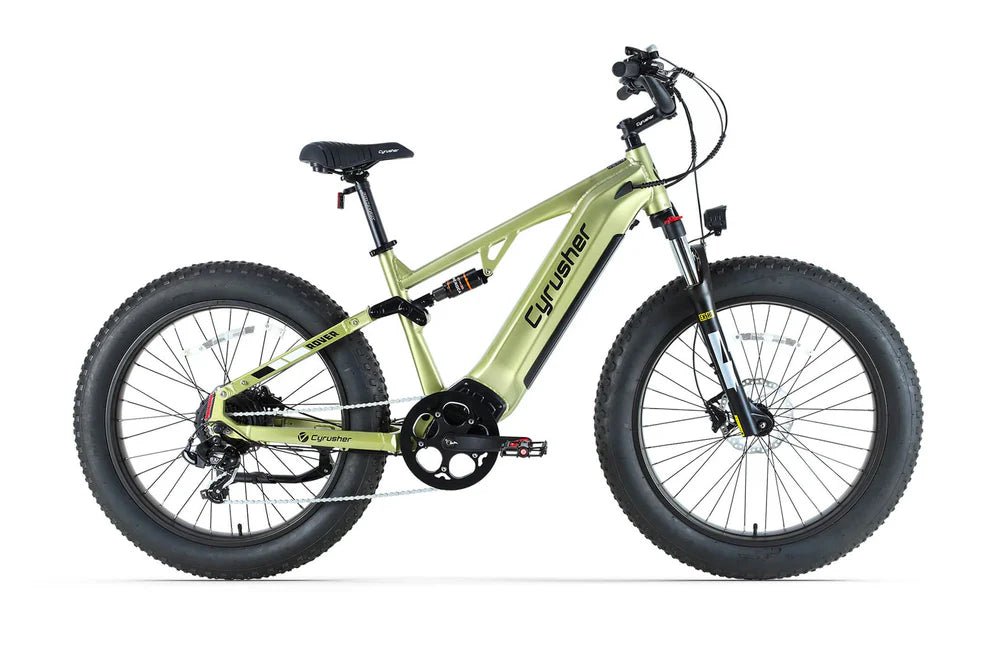 CyrusherRoverE Bike Green Main