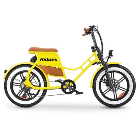 Hidoes C yellow fat tire electric bike min