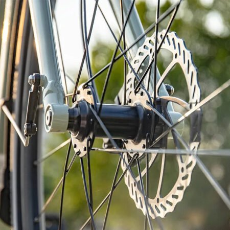 quick release front thru axle