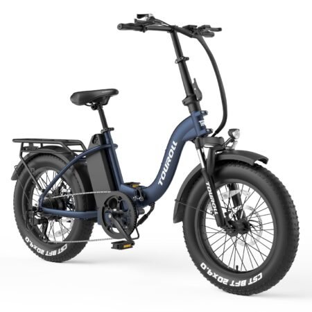 Touroll S Folding Fat Tire Electric Bike