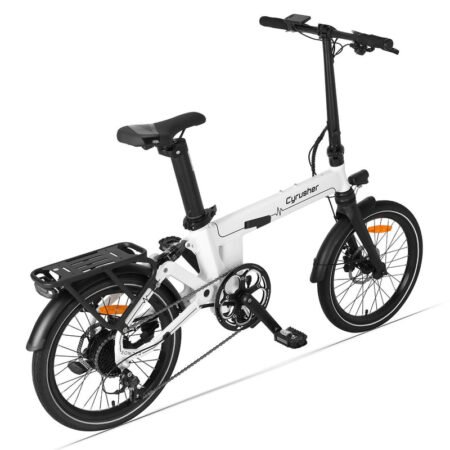 Cyrusher Sonder Folding E Bike White