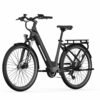 A Spadz Qreate City Pro Electric Bike JettyBlack