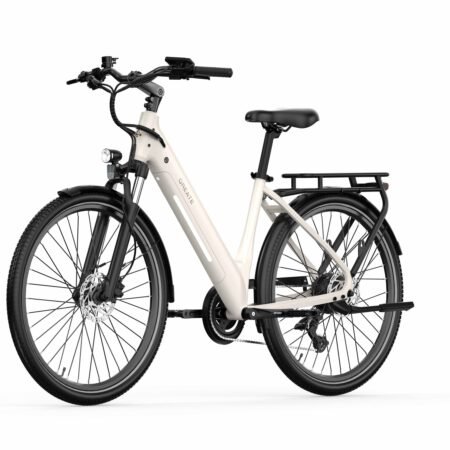 CityAir GravelGrey A Spadz Qreate Electric Bike