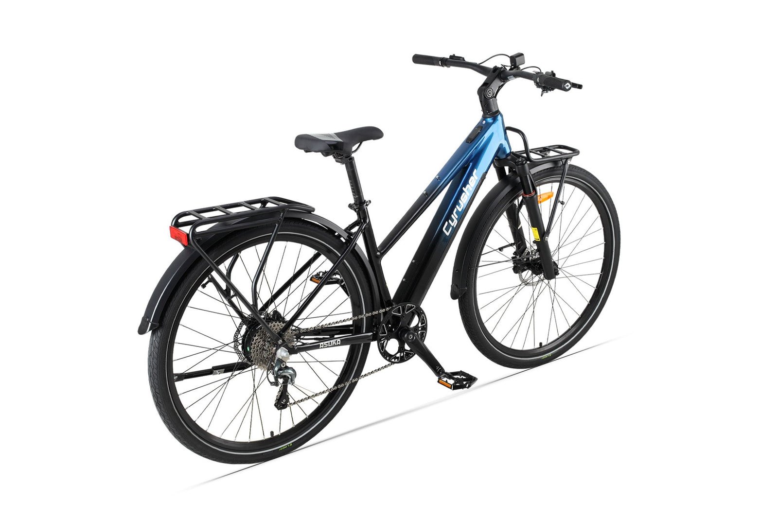Cyrusher-Asuka-Trekking-E-Bike-Blue-2 Cyrusher Asuka Trekking E Bike Blue