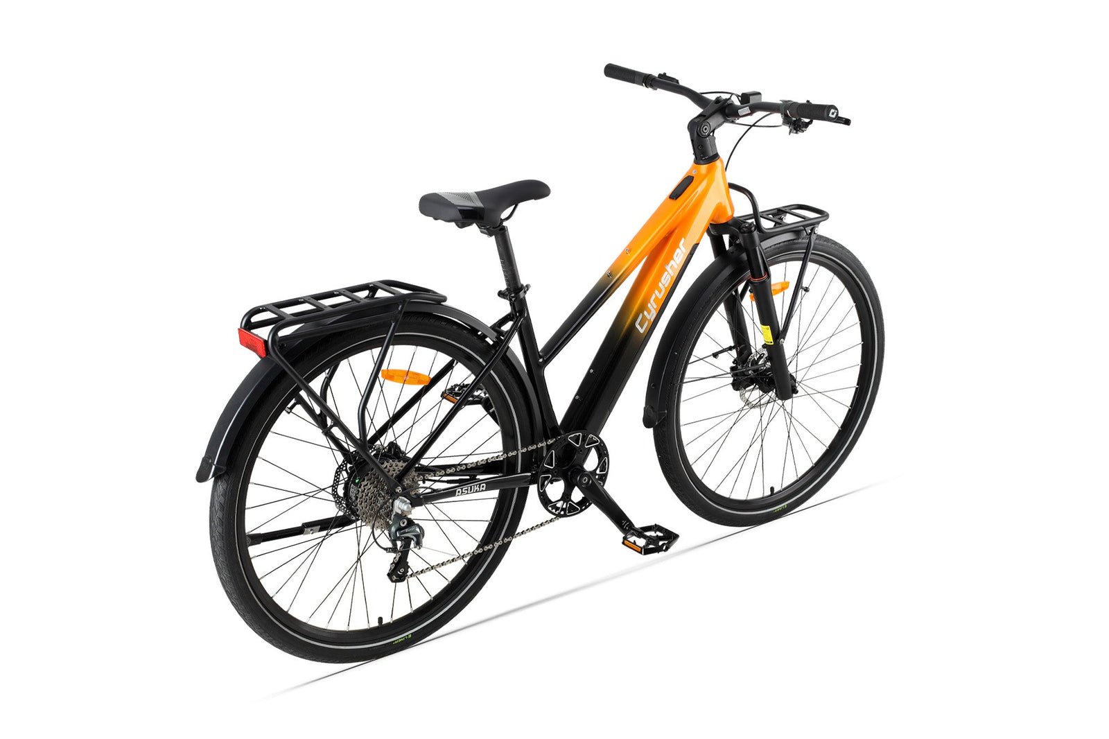 Cyrusher-Asuka-Trekking-E-Bike-Orange-2 Cyrusher Asuka Trekking E Bike Orange