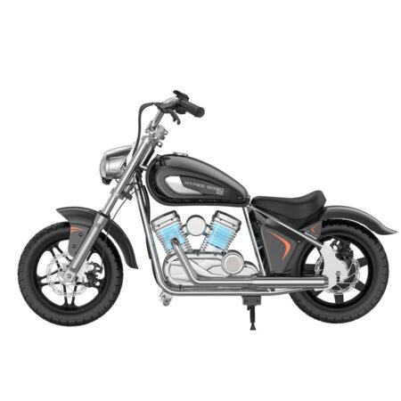 electric motorbike for teens m black with speaker x
