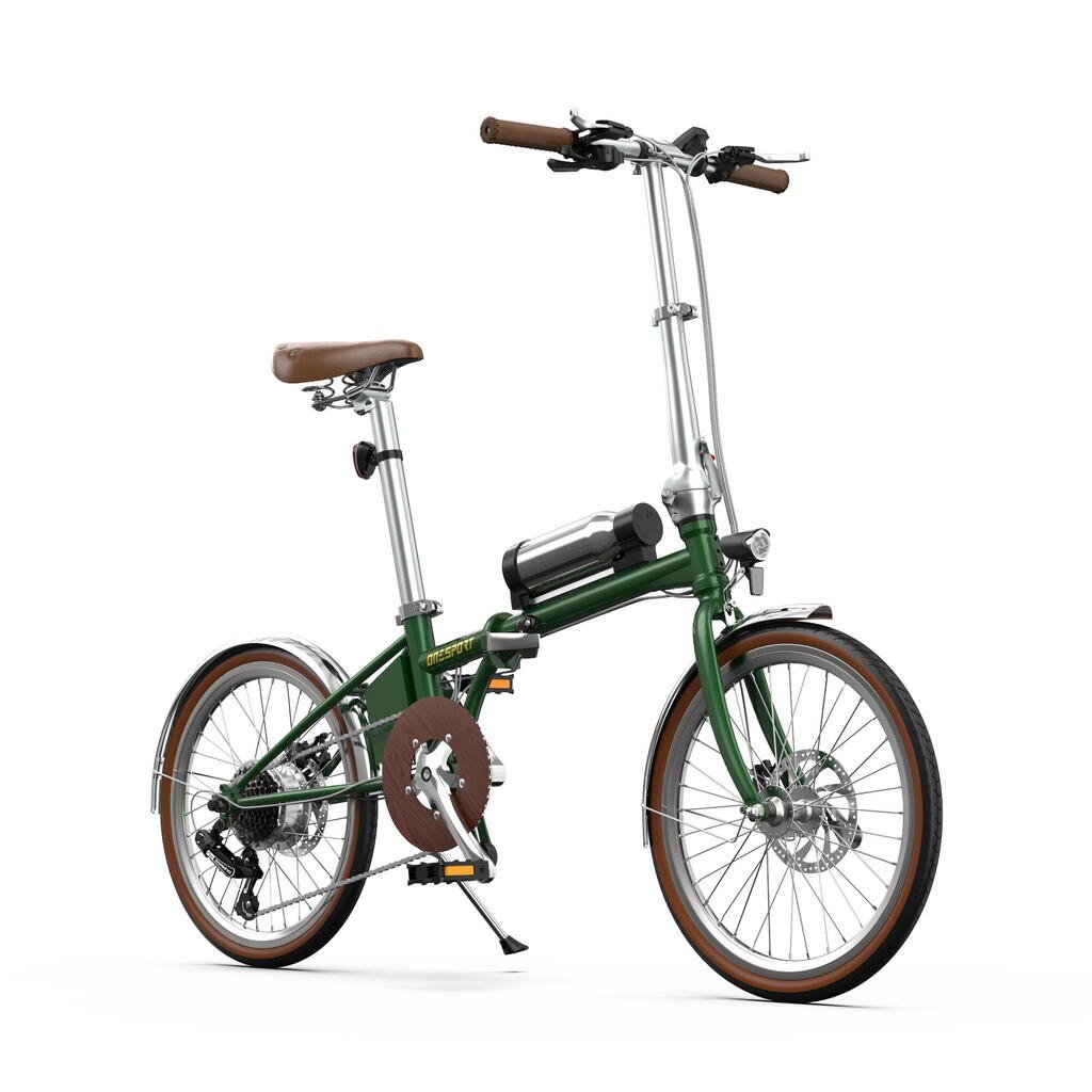 onesport ot pro foldable electric bike w motorshimano speed